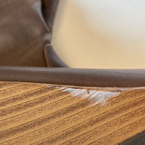 Crocs brown wedge boot size 8 - Picture 7 of 8